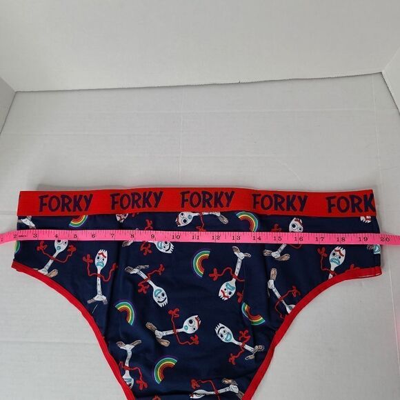 1X 14W 16W Disney Toy Story Forky Hipster Panty Rainbow Cotton Navy Torrid NWT - Picture 9 of 9